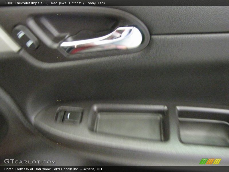 Red Jewel Tintcoat / Ebony Black 2008 Chevrolet Impala LT