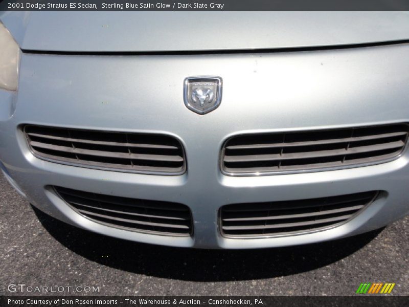 Sterling Blue Satin Glow / Dark Slate Gray 2001 Dodge Stratus ES Sedan