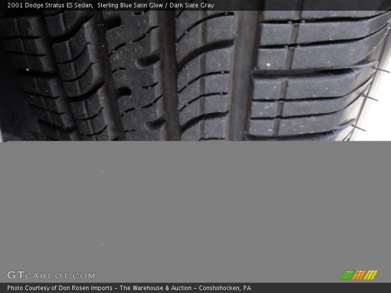 Sterling Blue Satin Glow / Dark Slate Gray 2001 Dodge Stratus ES Sedan
