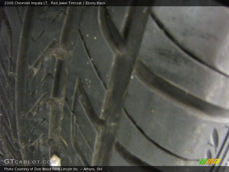 Red Jewel Tintcoat / Ebony Black 2008 Chevrolet Impala LT