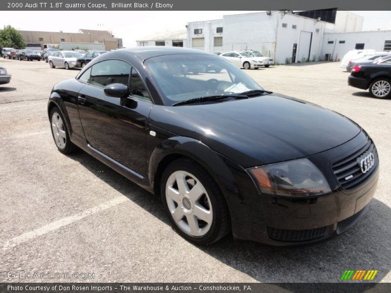 Front 3/4 View of 2000 TT 1.8T quattro Coupe