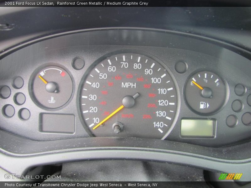  2001 Focus LX Sedan LX Sedan Gauges