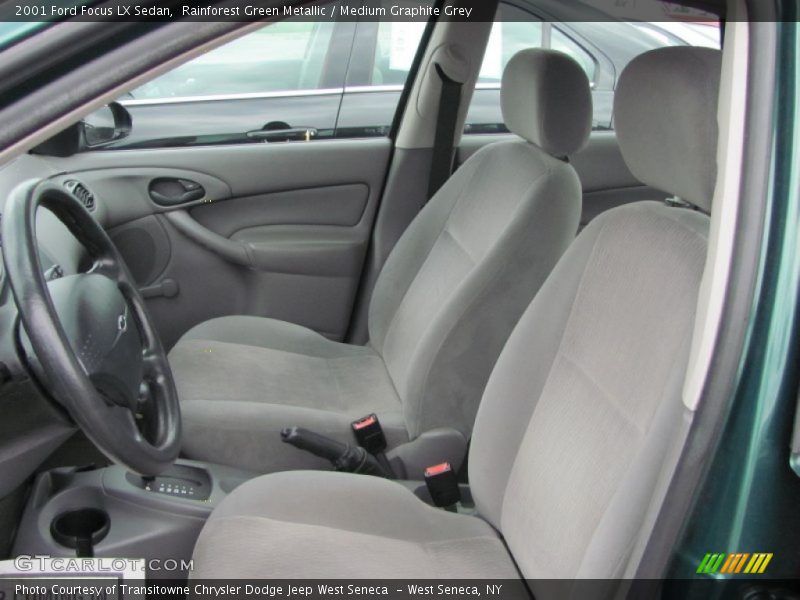  2001 Focus LX Sedan Medium Graphite Grey Interior