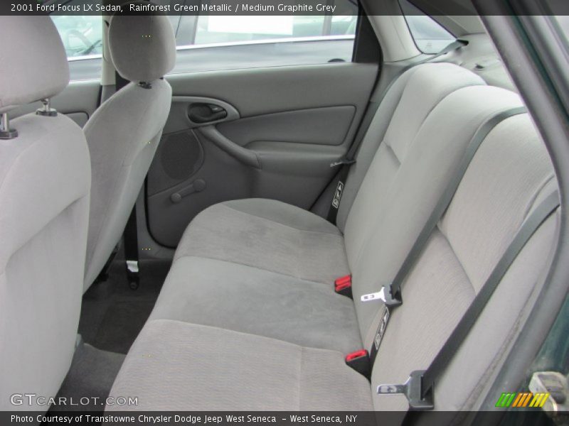  2001 Focus LX Sedan Medium Graphite Grey Interior