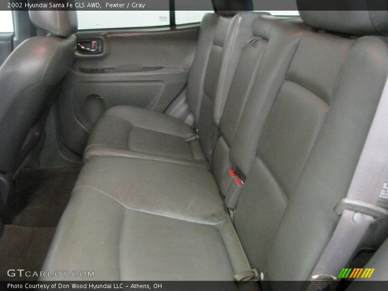 Pewter / Gray 2002 Hyundai Santa Fe GLS AWD
