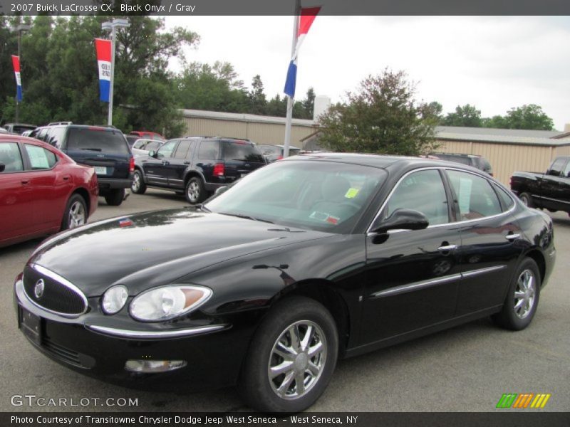 Black Onyx / Gray 2007 Buick LaCrosse CX