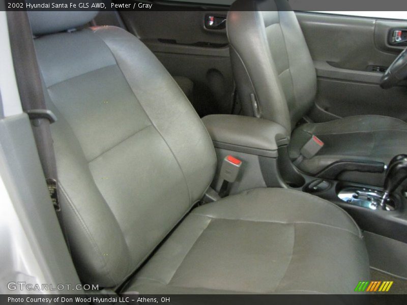 Pewter / Gray 2002 Hyundai Santa Fe GLS AWD