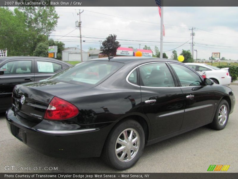 Black Onyx / Gray 2007 Buick LaCrosse CX