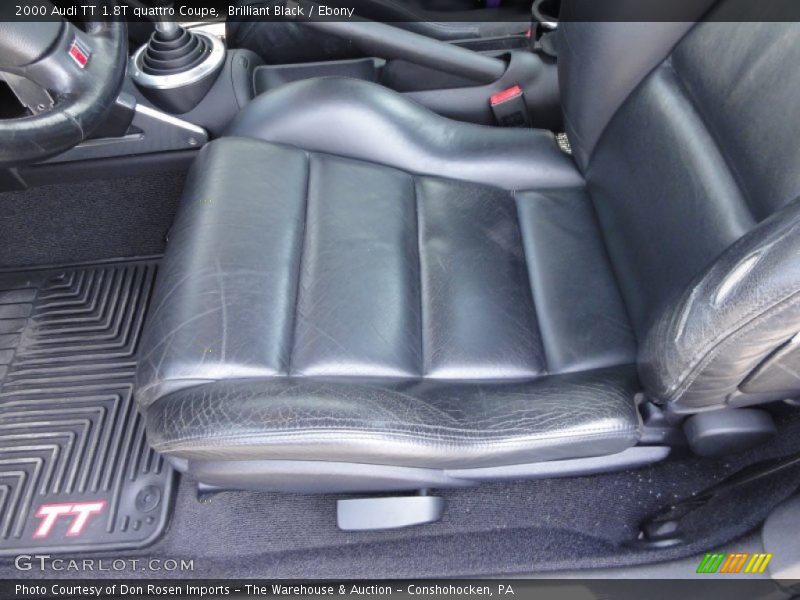  2000 TT 1.8T quattro Coupe Ebony Interior