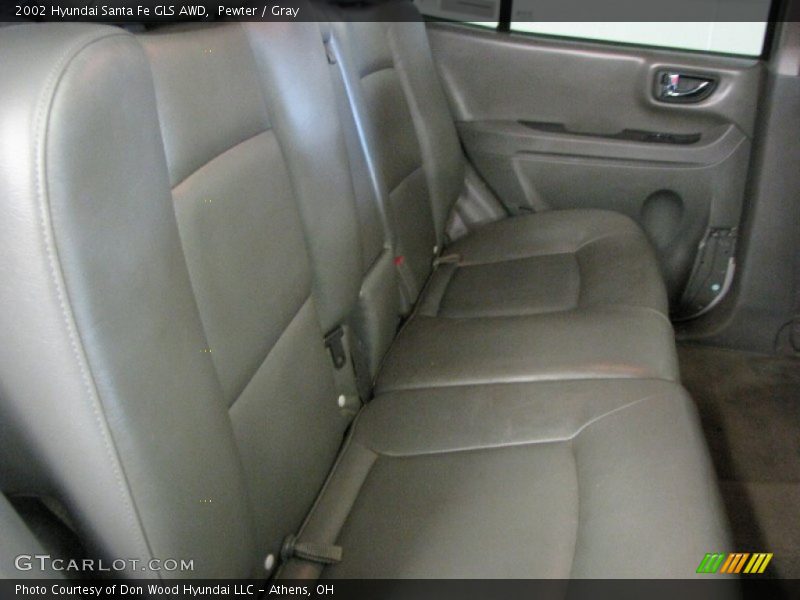Pewter / Gray 2002 Hyundai Santa Fe GLS AWD