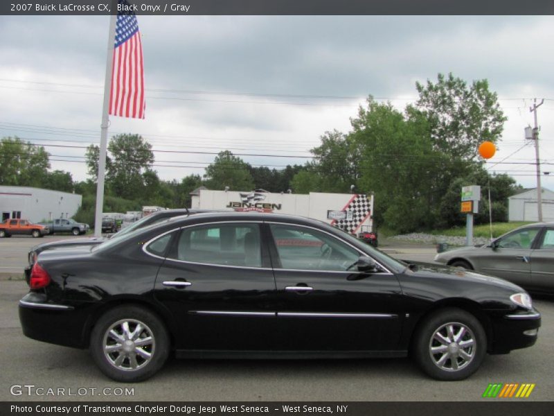 Black Onyx / Gray 2007 Buick LaCrosse CX