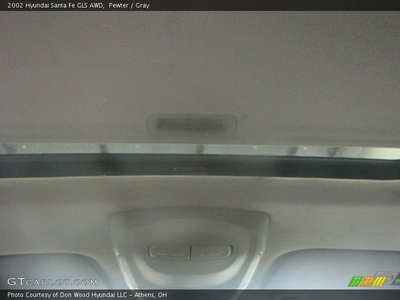 Pewter / Gray 2002 Hyundai Santa Fe GLS AWD