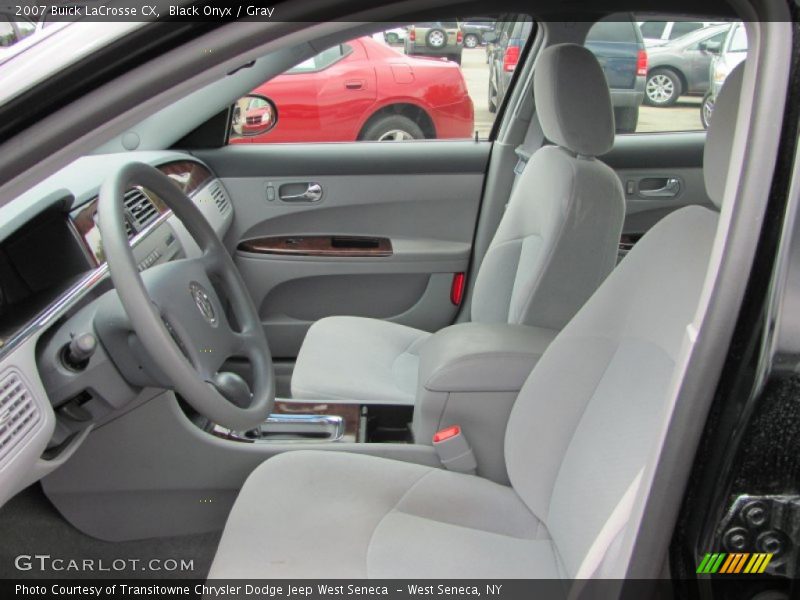 Black Onyx / Gray 2007 Buick LaCrosse CX