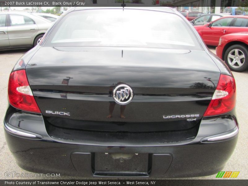 Black Onyx / Gray 2007 Buick LaCrosse CX