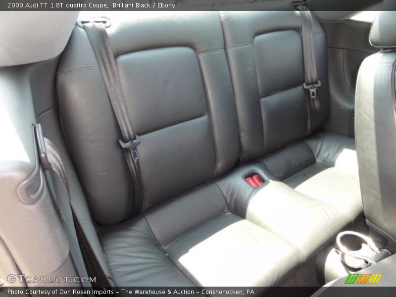  2000 TT 1.8T quattro Coupe Ebony Interior