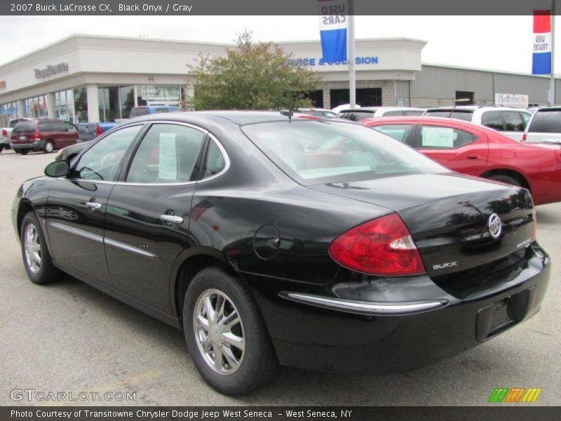 Black Onyx / Gray 2007 Buick LaCrosse CX