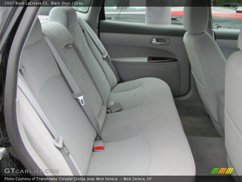 Black Onyx / Gray 2007 Buick LaCrosse CX
