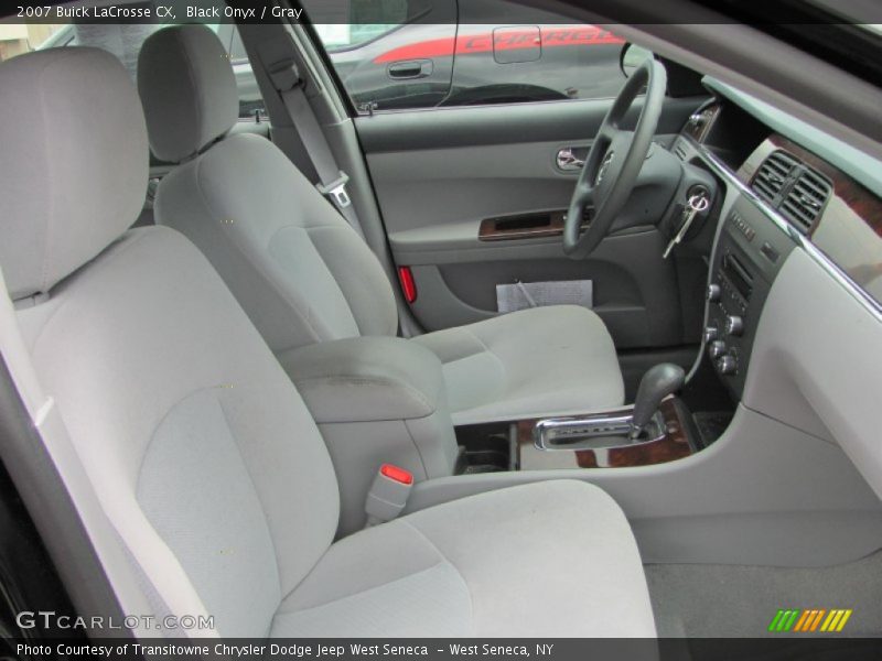Black Onyx / Gray 2007 Buick LaCrosse CX