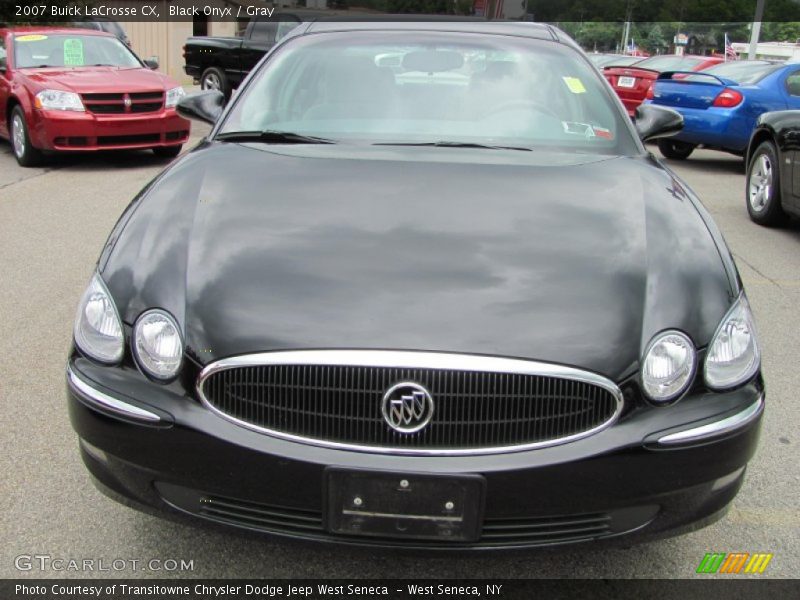 Black Onyx / Gray 2007 Buick LaCrosse CX