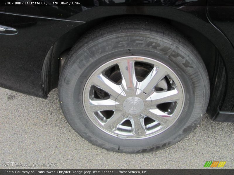 Black Onyx / Gray 2007 Buick LaCrosse CX