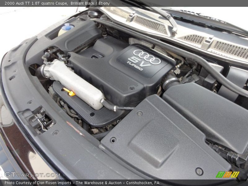  2000 TT 1.8T quattro Coupe Engine - 1.8 Liter Turbocharged DOHC 20-Valve 4 Cylinder