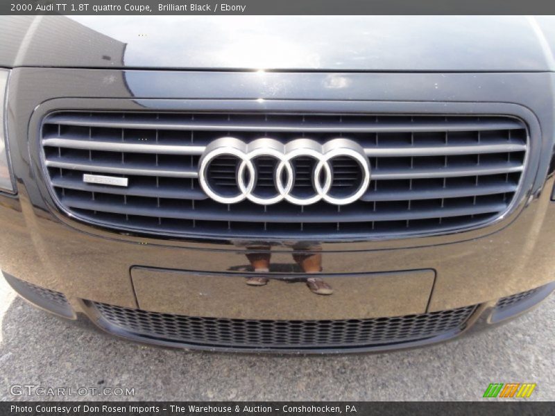 Brilliant Black / Ebony 2000 Audi TT 1.8T quattro Coupe