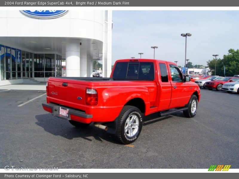 Bright Red / Medium Dark Flint 2004 Ford Ranger Edge SuperCab 4x4