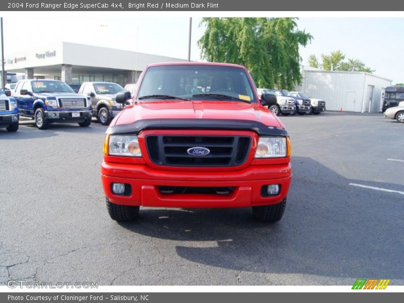 Bright Red / Medium Dark Flint 2004 Ford Ranger Edge SuperCab 4x4