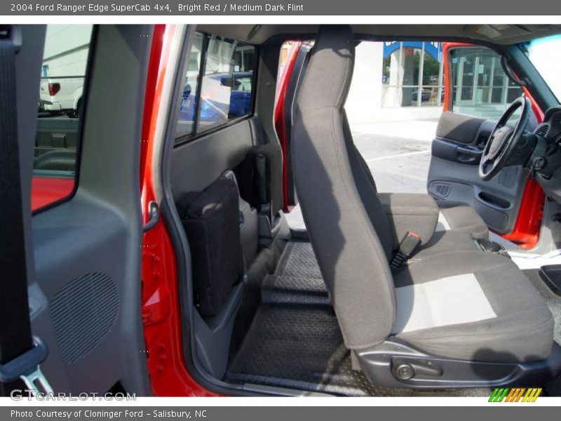 Bright Red / Medium Dark Flint 2004 Ford Ranger Edge SuperCab 4x4
