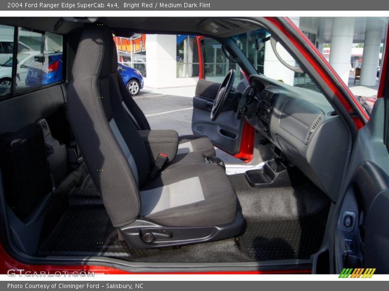 Bright Red / Medium Dark Flint 2004 Ford Ranger Edge SuperCab 4x4