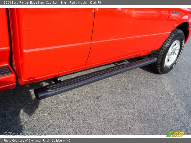 Bright Red / Medium Dark Flint 2004 Ford Ranger Edge SuperCab 4x4