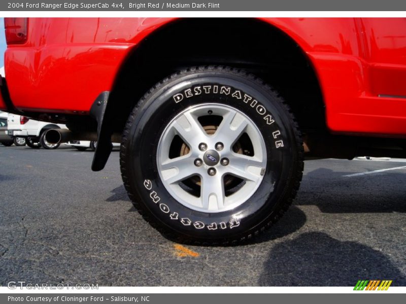 Bright Red / Medium Dark Flint 2004 Ford Ranger Edge SuperCab 4x4
