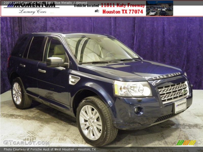 Baltic Blue Metallic / Almond 2009 Land Rover LR2 HSE