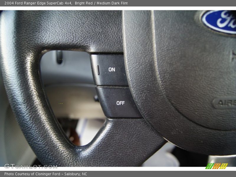 Bright Red / Medium Dark Flint 2004 Ford Ranger Edge SuperCab 4x4
