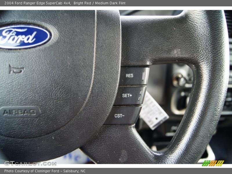 Bright Red / Medium Dark Flint 2004 Ford Ranger Edge SuperCab 4x4