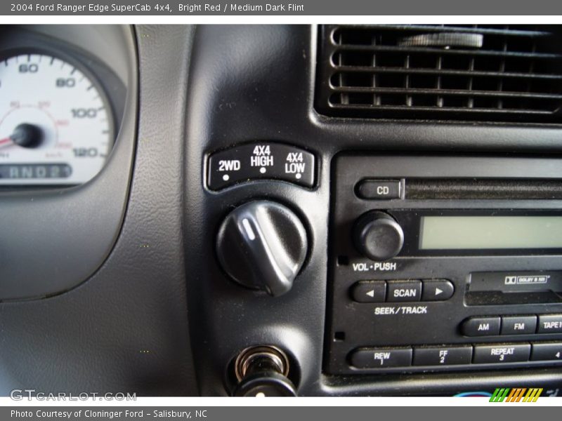 Bright Red / Medium Dark Flint 2004 Ford Ranger Edge SuperCab 4x4