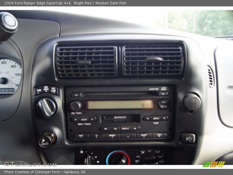 Bright Red / Medium Dark Flint 2004 Ford Ranger Edge SuperCab 4x4