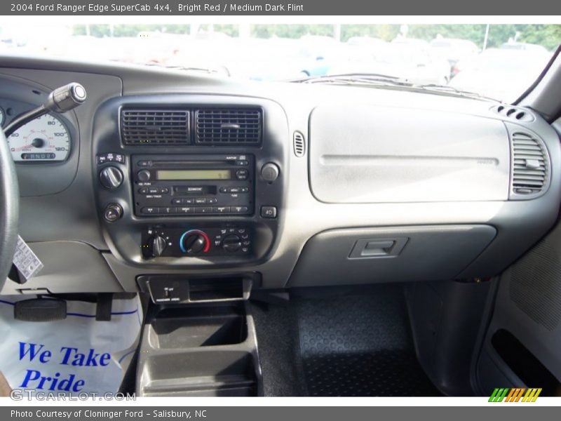 Bright Red / Medium Dark Flint 2004 Ford Ranger Edge SuperCab 4x4