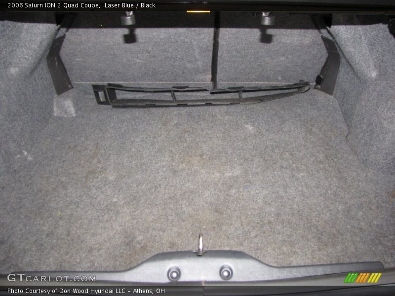 Laser Blue / Black 2006 Saturn ION 2 Quad Coupe