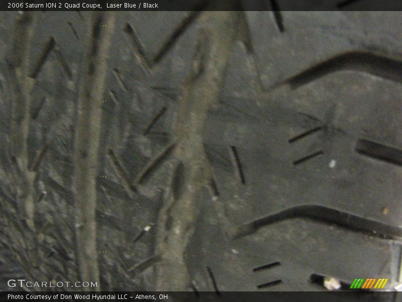 Laser Blue / Black 2006 Saturn ION 2 Quad Coupe