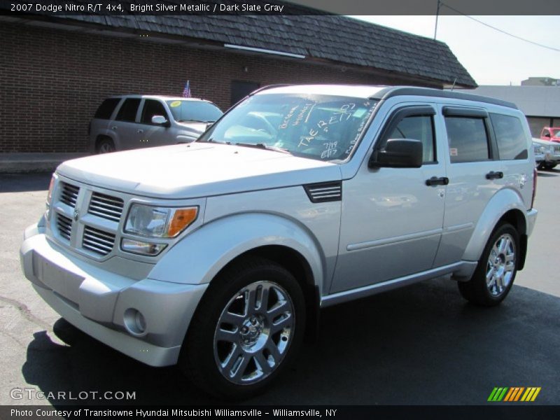 Bright Silver Metallic / Dark Slate Gray 2007 Dodge Nitro R/T 4x4