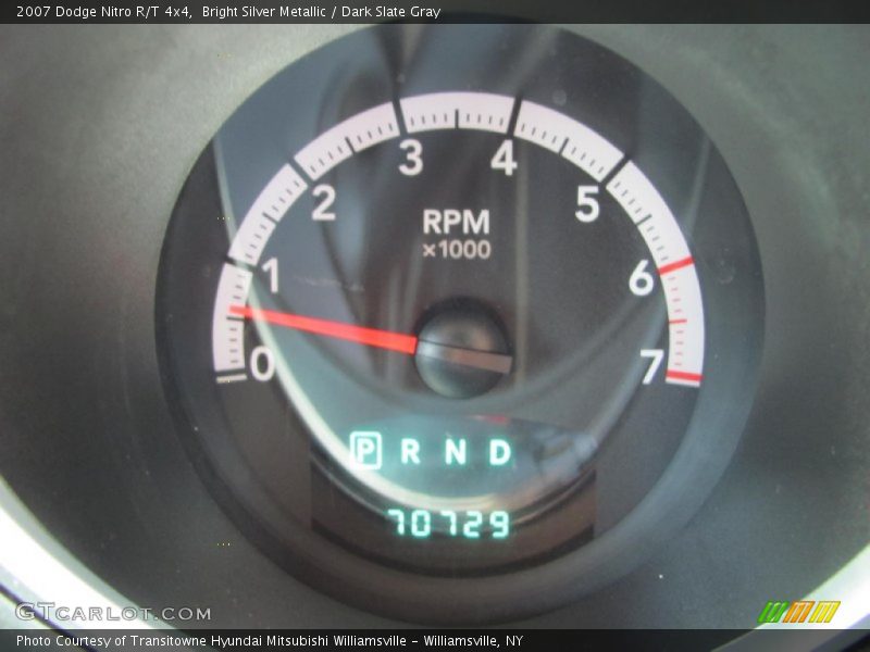 Bright Silver Metallic / Dark Slate Gray 2007 Dodge Nitro R/T 4x4
