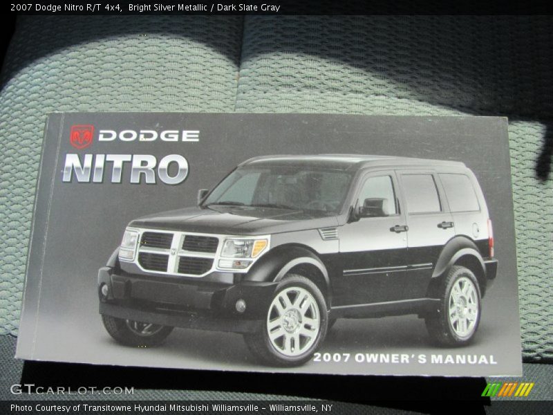 Bright Silver Metallic / Dark Slate Gray 2007 Dodge Nitro R/T 4x4