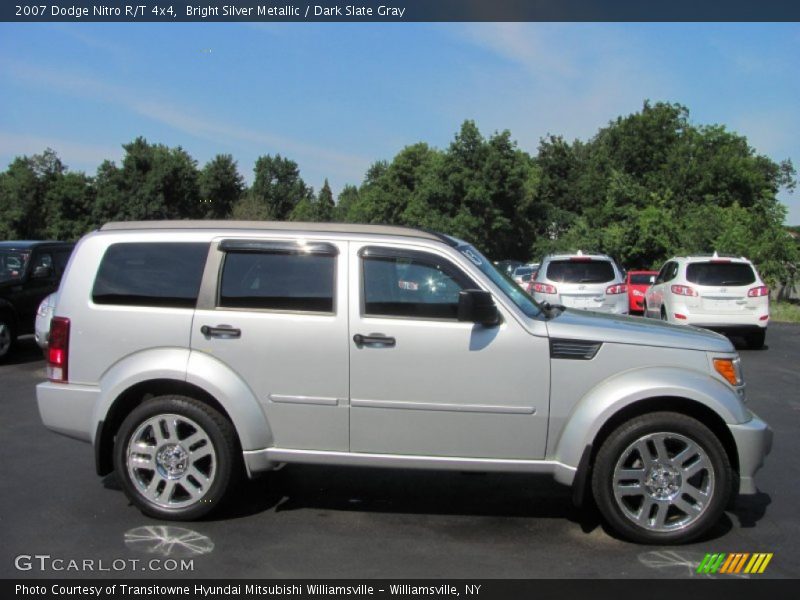 Bright Silver Metallic / Dark Slate Gray 2007 Dodge Nitro R/T 4x4