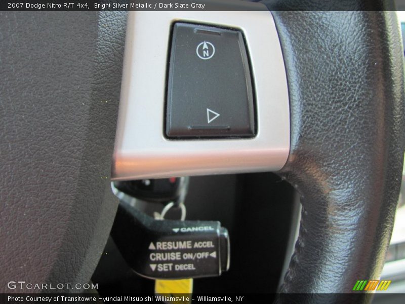 Bright Silver Metallic / Dark Slate Gray 2007 Dodge Nitro R/T 4x4