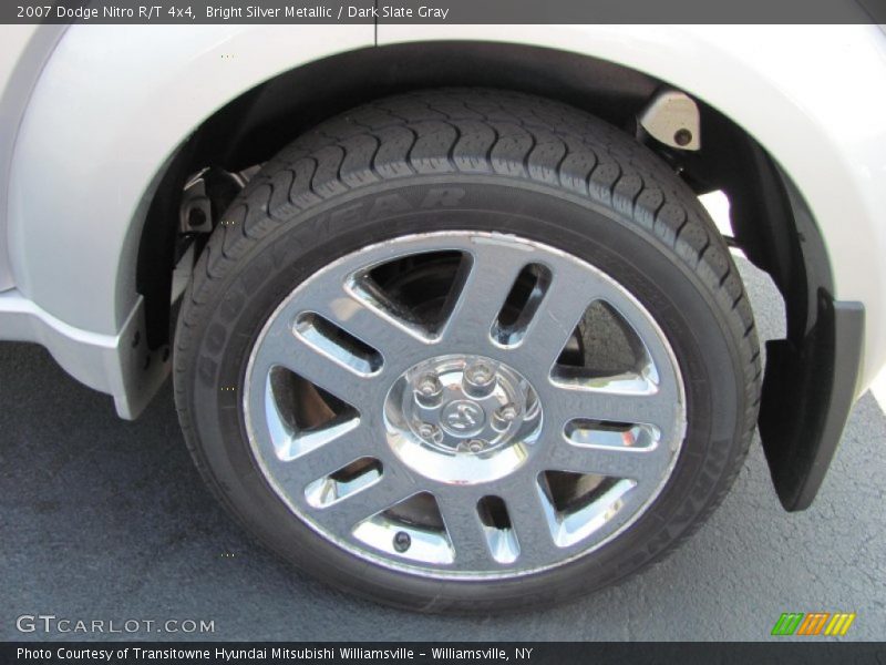 Bright Silver Metallic / Dark Slate Gray 2007 Dodge Nitro R/T 4x4