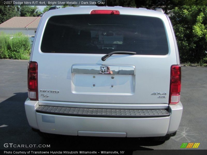 Bright Silver Metallic / Dark Slate Gray 2007 Dodge Nitro R/T 4x4
