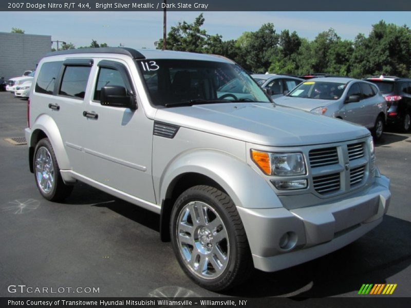 Bright Silver Metallic / Dark Slate Gray 2007 Dodge Nitro R/T 4x4