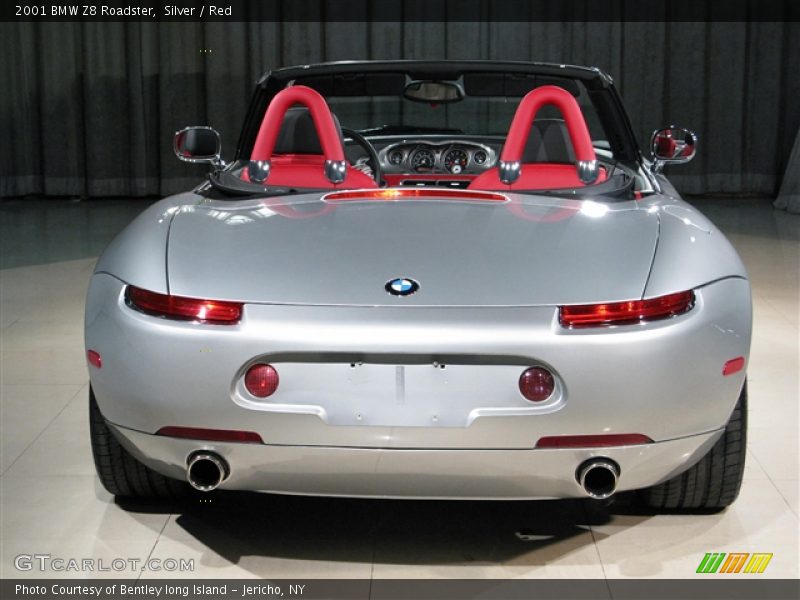 Silver / Red 2001 BMW Z8 Roadster