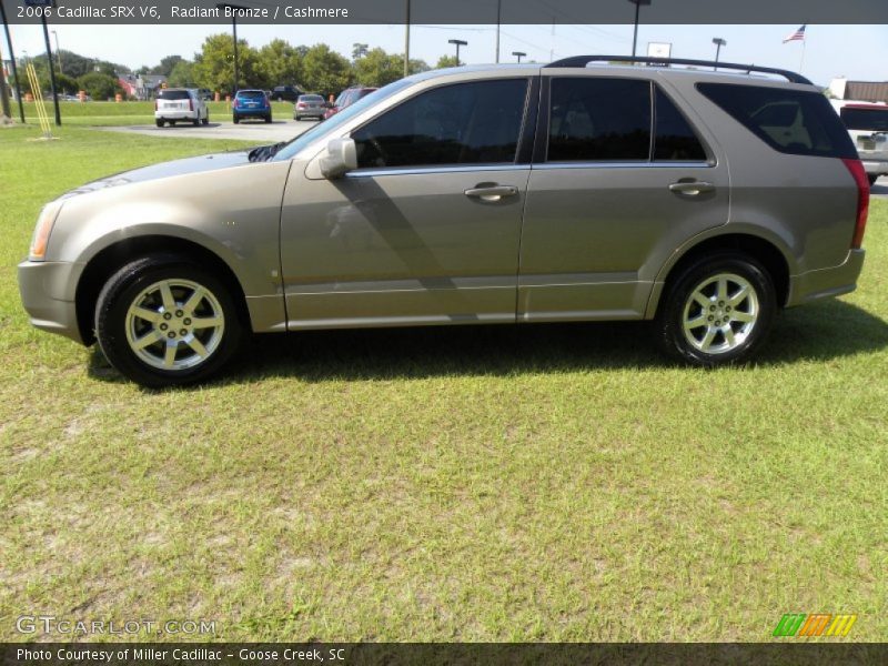 Radiant Bronze / Cashmere 2006 Cadillac SRX V6
